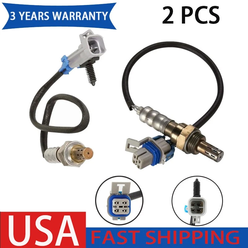 2 peças sensor de oxigênio o2 para Chevrolet Impala 3.5L V6 2006 2007 2008 2009 2010 2011 - Imagem 1 de 4
