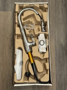Kohler 560-CP Bellera Pull Down Polished Chrome Kitchen Faucet - Picture 1 of 2