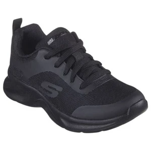 Kids Skechers Unisex Dynamatic Swift Speed Black Shoes Boys Girls Sneakers 11 - Picture 1 of 6