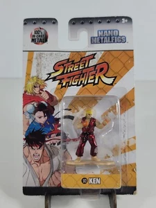 Street Fighter: Ken (SF2) 1,5 Zoll Druckguss Nano Metall Mini Figur - NEU - Bild 1 von 5
