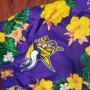 Minnesota Vikings Men's Beach Shorts Football Loose Quick Dry Swim Trunks - Picture 1 of 3