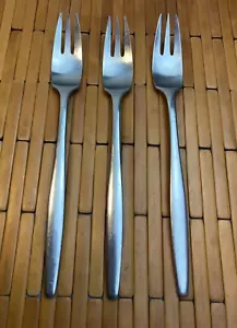 Set of 3 Stainless Dinner Forks Dansk Variation V Germany 8" - Picture 1 of 7
