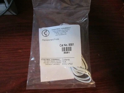 Cole Parmer 98768-30 Control Company 8581 10 k ohmios NTC Thermister 94460-76-77 Foto 1 de 2