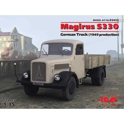 ICM 35452 Magirus S330 German Truck (1949 Production) Kit Montaggio 1/35 - Immagine 1 di 4
