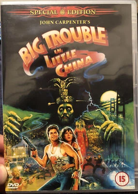 Big Trouble in Little China 1986 Action Adventure Kurt Russell, Carpenter DVD - Image 1 of 4