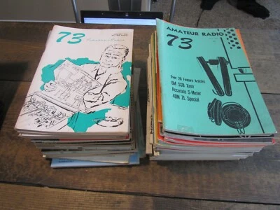 ONE Vtg AMATEUR RADIO 73 MAGAZINE - 50 available!  TELL ME WHAT ISSUE YOU WANT - Image 1 of 4