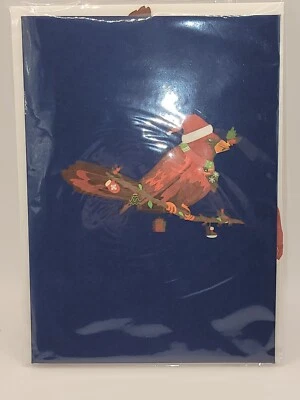Pop Up Merry Christmas Cardinal Greeting Card  #68 - Image 1 of 4