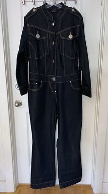 Mono de mezclilla de colección Y2K Fubu The Collection nuevo con etiquetas talla 20W Foto 1 de 4