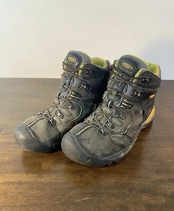 Men’s Keen 10.5 Leather Steel Toe Work Boots - Picture 1 of 8