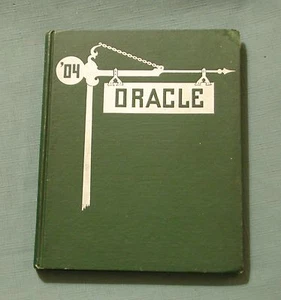 1904 LANSING HIGH SCHOOL ANNUAL YEARBOOK LANSING MICHIGAN * Oracle - Bild 1 von 5