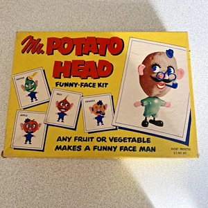 Vintage Rare Mr Potato Head Funny Face Kit Hassenfeld Brothers 1950s Hasbro - Picture 1 of 24