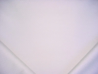 3Y Link 360 Tic Tack Sugar Soft White Outdoor Basketweave Upholstery Fabric - Image 1 of 4