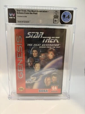Sega: Star Trek TNG: Echoes From the Past WATA Graded 9.6 Factory Seal A+ - Image 1 of 4