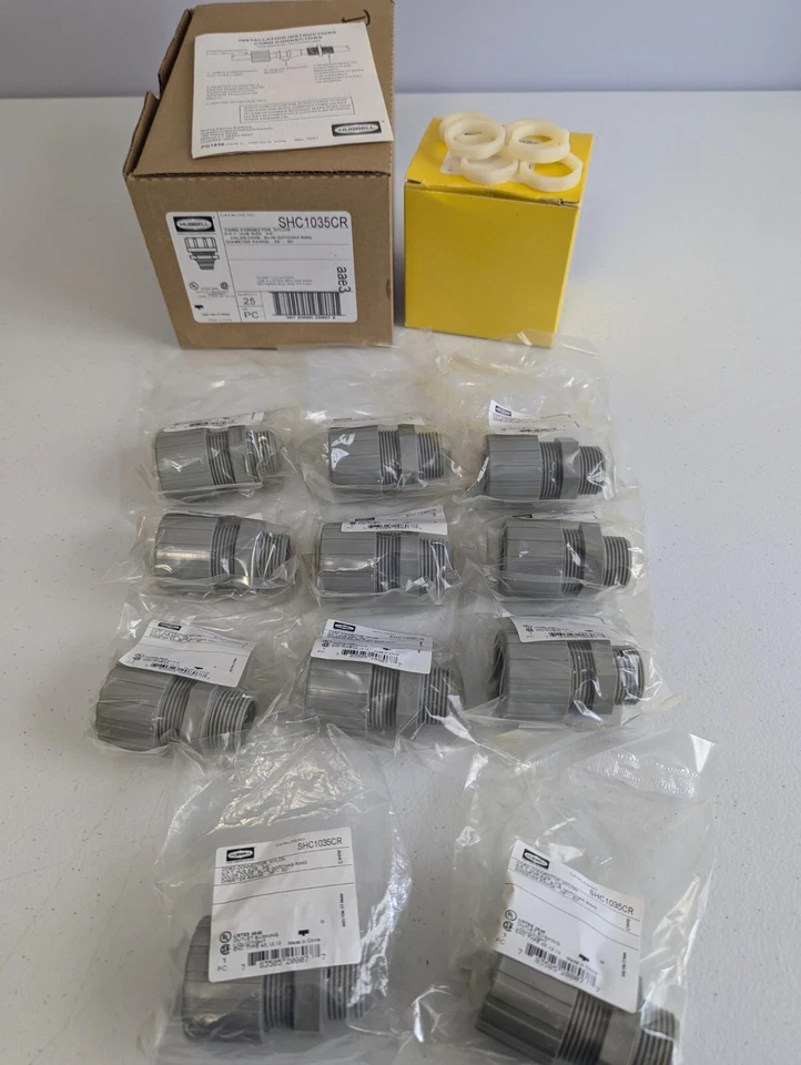 Hubbell Nylon Cord Connector 3/4" NPT Hub SHC1035CR