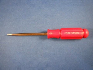 Rare Craftsman 941760 41760 T PR 2 Pratt Read Red 3/16" Flathead Screwdriver - Picture 1 of 7