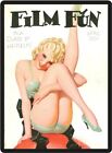 Sexy Pin Up In Green Outfit Film Fun Magazine Cover Refrigerator Magnet  