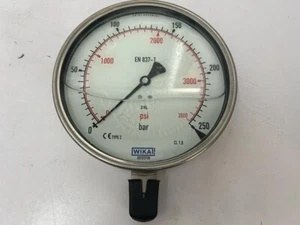 Wika En 837-1 Pressure Gauge (3600 PSI) - Picture 1 of 4