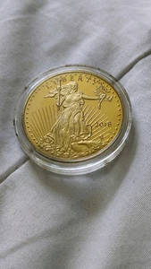 American Eagle 2018 Uncirculated, 1 Ounce Fine Gold Coin - Picture 1 of 6