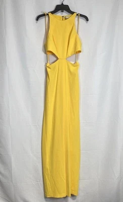 Женский комбинезон с вырезом Alice + Olivia Yellow Golden Rod размер 6 новый с ценниками - Изображение 1 из 4