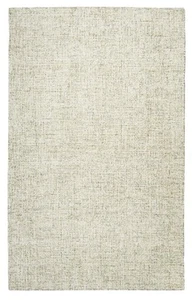 9x12 Rizzy Rugs Beige Solid Distressed Faded Area Rug BR349A - Aprx 9' x 12' - Picture 1 of 4
