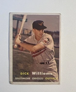 Dick Williams~ 1957 Topps  #59 - Picture 1 of 3