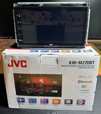 Autoradio JVC KW-M27DBT DAB+ Doppio Din 2DIN Bluetooth Android Mirroring - Image 1 of 4