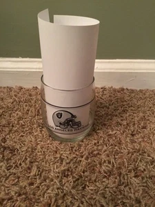 Vaso de vidrio vintage de los Raiders de Los Ángeles de la NFL - Imagen 1 de 3