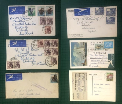 Lote misto de capas/cartões postais/frentes África do Sul x6 1950 - 1980 - Imagem 1 de 3