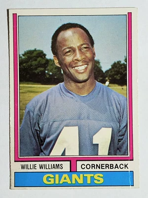 1974 Topps #284 Willie Williams (VGEX) - Image 1 of 2