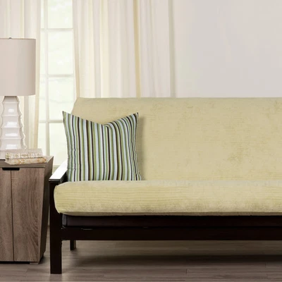 复古 Dew Velvety-Texured 全尺寸 Futon 保护套 复古 Dew N/A — 第 1/4 张图片