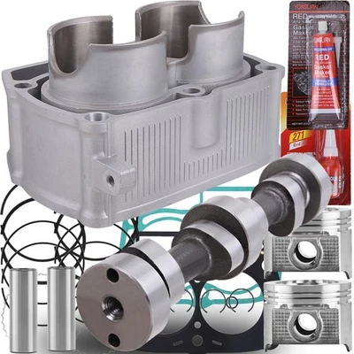 For Polaris Ranger XP Sportsman 700 Engine Rebuild Cylinder Gasket Camshaft Kit - Image 1 of 4