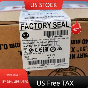 Allen Bradley 1763-L16AWA Series B MicroLogix 1100 Controller Sealed 1763L16AWA - Picture 1 of 4