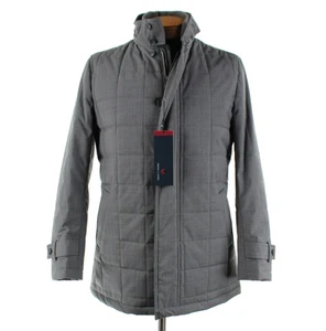 Cardinal of Canada NWD Wool Quilted Jacket w/ Hood Size M (40 US) In Gray - Picture 1 of 16