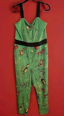 Комбинезон цельный Grinch Dr. Seuss бархатный бархат размер XXL - Изображение 1 из 4