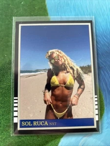 Sol Ruca Sexy Custom Trading Card WWE NXT - Picture 1 of 2