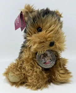 Victoria’s Secret Max Yorkie Terrier Plüschtier Stofftier Fotorahmen Etikett VS 8” - Bild 1 von 13