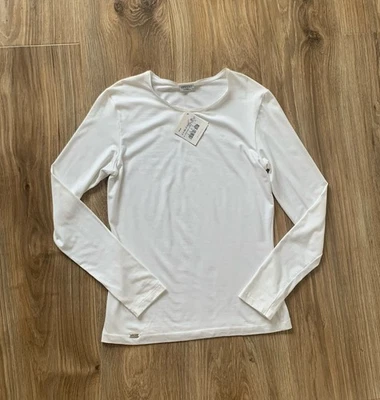 Camisa de manga larga blanca La Perla News S Magmalunew Project Lounge Wear Foto 1 de 4