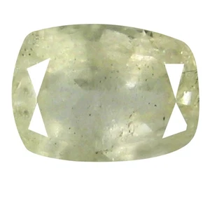 1,38 ct fascinante corte cojín (8 x 6 mm) zafiro amarillo natural sin calefacción - Imagen 1 de 1