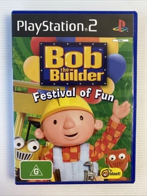 Bob The Builder Festival Of Fun - Sony PlayStation PS2 PAL Manual Included VGC - Image 1 of 4