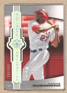 Vladimir Guerrero 73 2007 Upper Deck Ultimate Collection Base 195/450