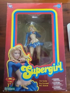 Kotobuykiya Supergirl ArtFX Vinyl Statue/Figur NEU IN NICHT NEUWERTIG BOX - Bild 1 von 6