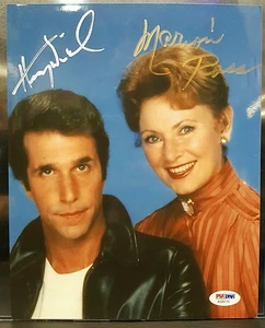 Happy Days the Fonz-Henry Winkler & Marion Ross signiert PSA   - Bild 1 von 6