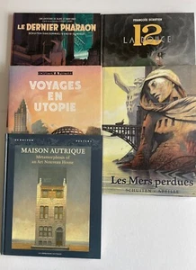 François Schuiten Benoît Peeters 5 livres collection no3 - Photo 1/4