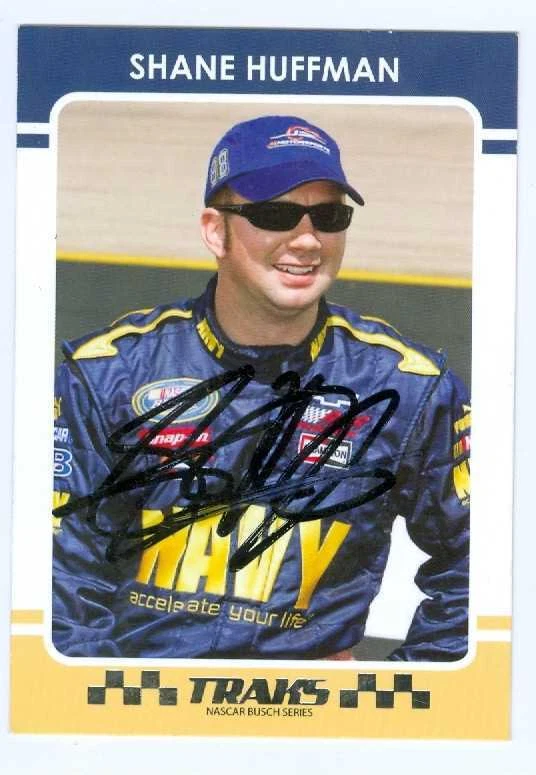 Shane Huffman autographed Trading Card (Auto Racing) 2007 Traks #42 - Image 1 of 1