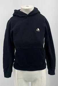 Moose Knucklers Girls Black Long Sleeve Hooded Sweatshirt sz M - Picture 1 of 7