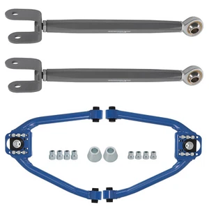Adj. Front Upper Camber Arm Rear Toe Arm for 350Z 03-09 Infiniti G35 Coupe 03-07 - Picture 1 of 12
