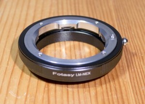Fotasy LM-NEX Adapter To Mount Leica M Lenses Onto Sony E-Mount Bodies