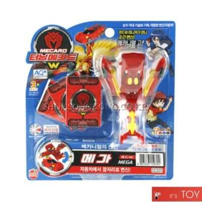 Turning Mecard W MEGA Red ver. Dragonflies Transforming Robot Car Toy Sonokong - Image 1 of 3