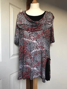 RSN Ladies Tunic XXXL Red, Gold, Black, White - Picture 1 of 4