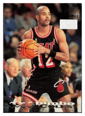 E640 BIMBO COLES 1993-94 TOPPS STADIUM CLUB 1ST DAY ISSUE #230 HEAT SP - Image 1 of 2